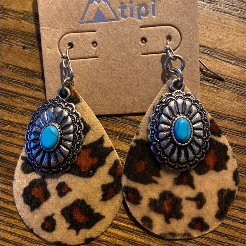 Cheetah print Earrings